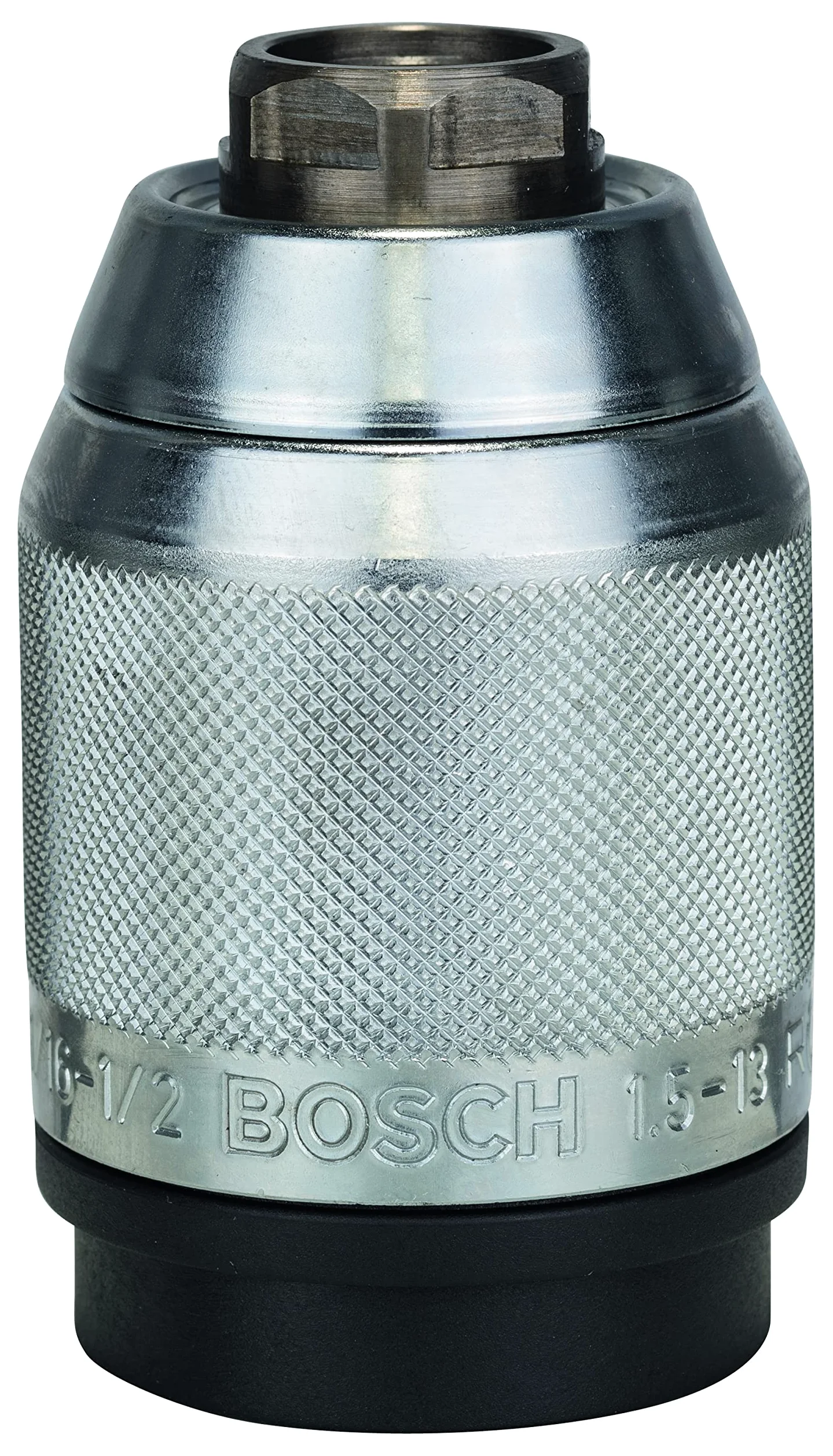 Bosch 2 608 572 150 - Portabrocas de sujeción rápida cromado mate - 1,5 – 13 mm, 1/2" - 20 (pack de 1)