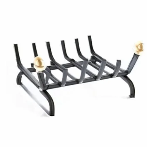 Brasero pesada CM 40 de hierro forjado para chimenea