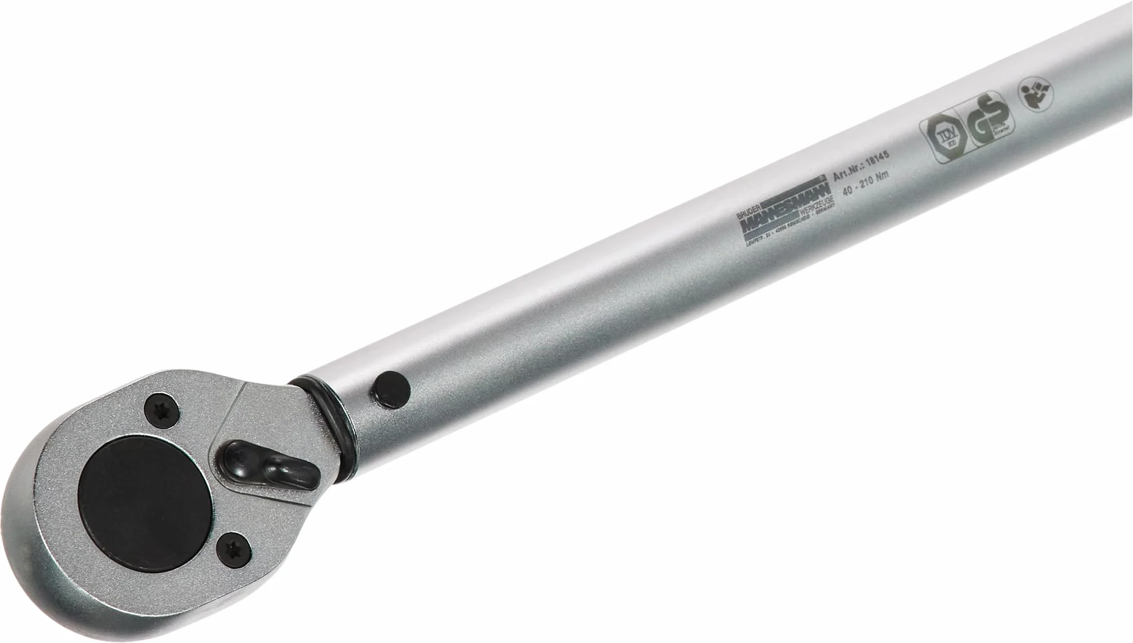 Mannesmann - M18145 - Llave dinamométrica 1/2", 42-210 Nm, con ventana
