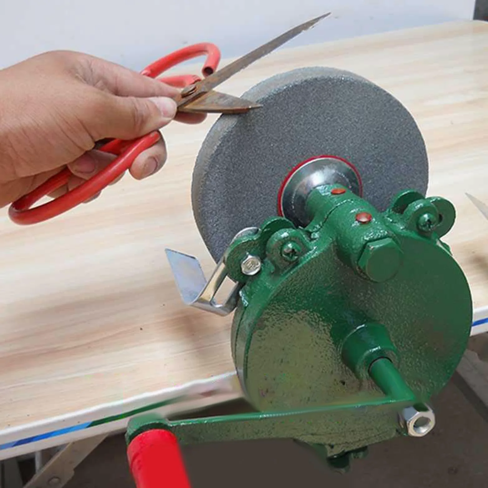 Molinillo Manual para Cuchillos con Máquina de Molienda de Manivela de Mano, 5 Inch