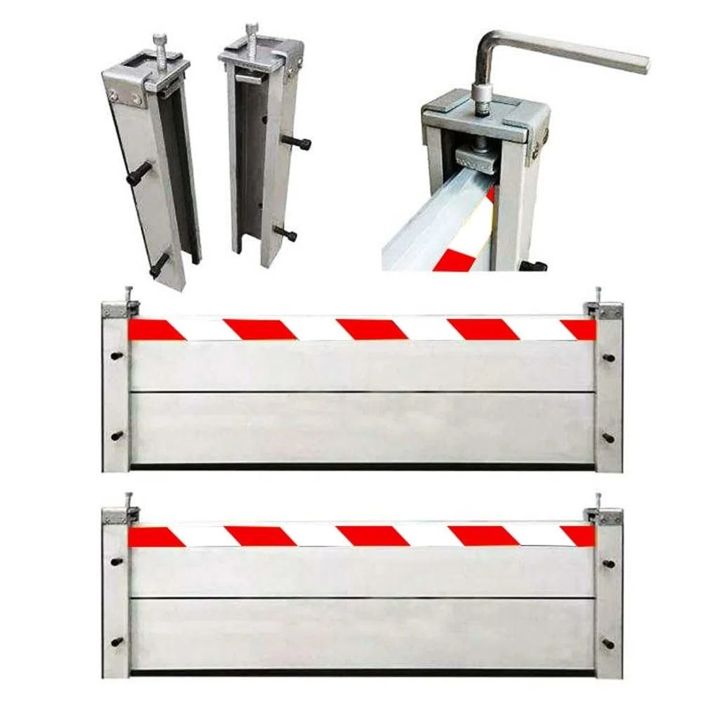 Barrera contra Inundaciones para Puertas Barrera De Protección contra Inundaciones Agua para Garaje/sótano/Puerta Entrada(85x40cm)