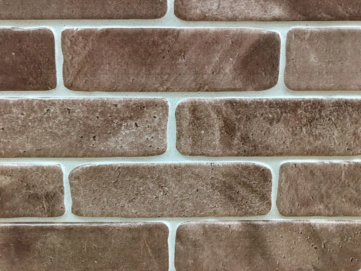 Paneles de pared de PVC 3D azulejos decorativos revestimiento (10, ‎Marrón)