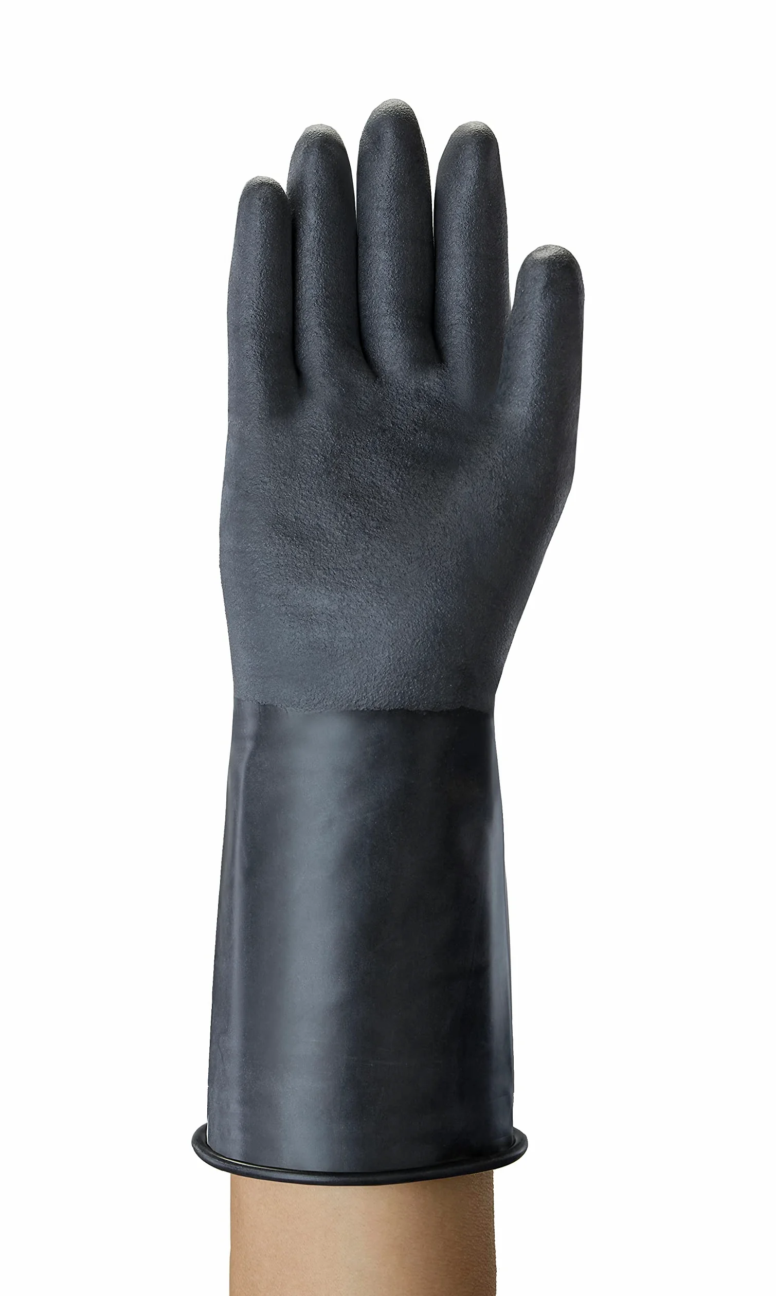 Ansell AlphaTec 38-514 Guantes para Químicos, Máxima Química Protección para Trabajos Pesados, Diseño Flexible y Cómodo, Professional API, Sin látex, Tamaño 9/L (1 Par)