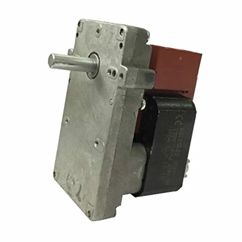 Easyricambi - Motorreductor para estufa de pellets KENTA K9115005, 1,5 rpm, eje de 8,5 mm, motor para carga de pellets