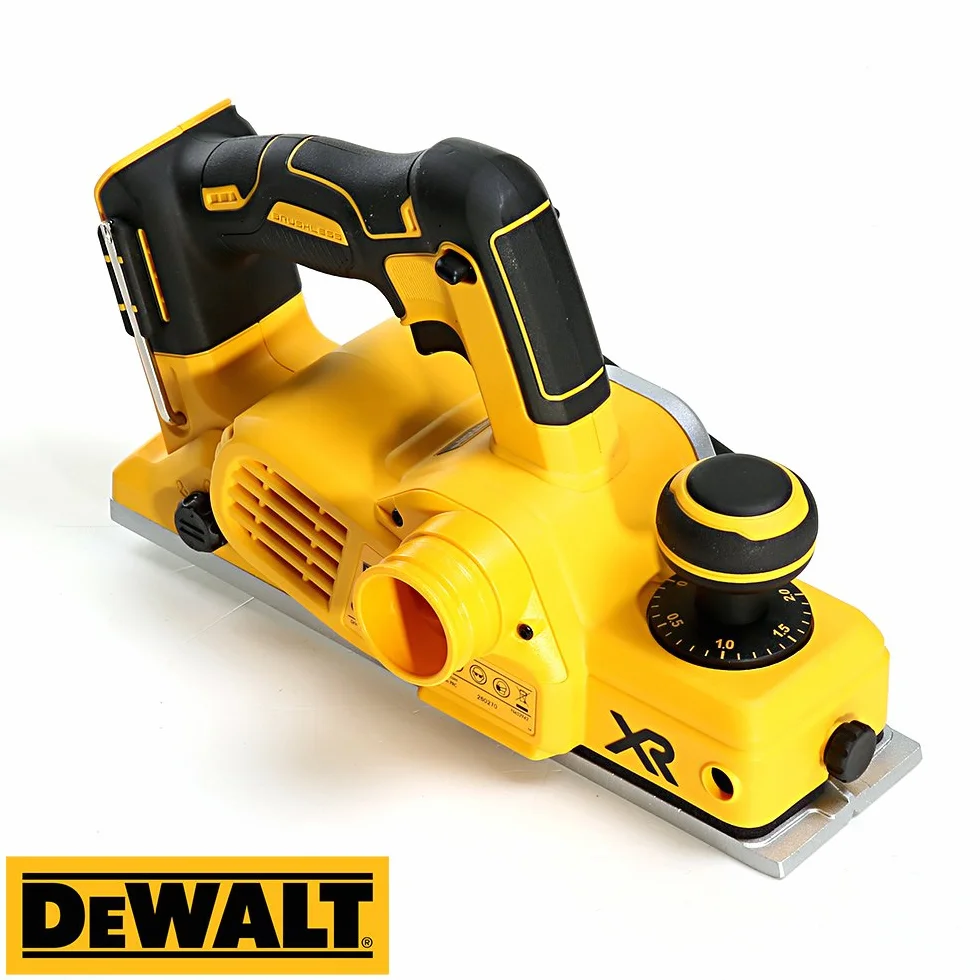 DEWALT DCP580 N-XJ Cepillo XR 18V sin escobillas Madera Cambio Rápido de Hoja Profundidad Corte 2,0mm Maletín TSTAK