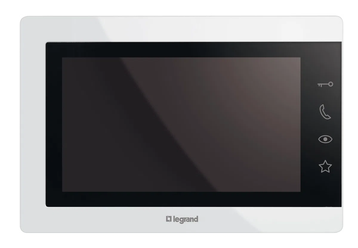 LEGRAND Easykit 367915 Kit de videoportero monitor color 7 pulgadas cámara gran angular IP54 IK07 blanco