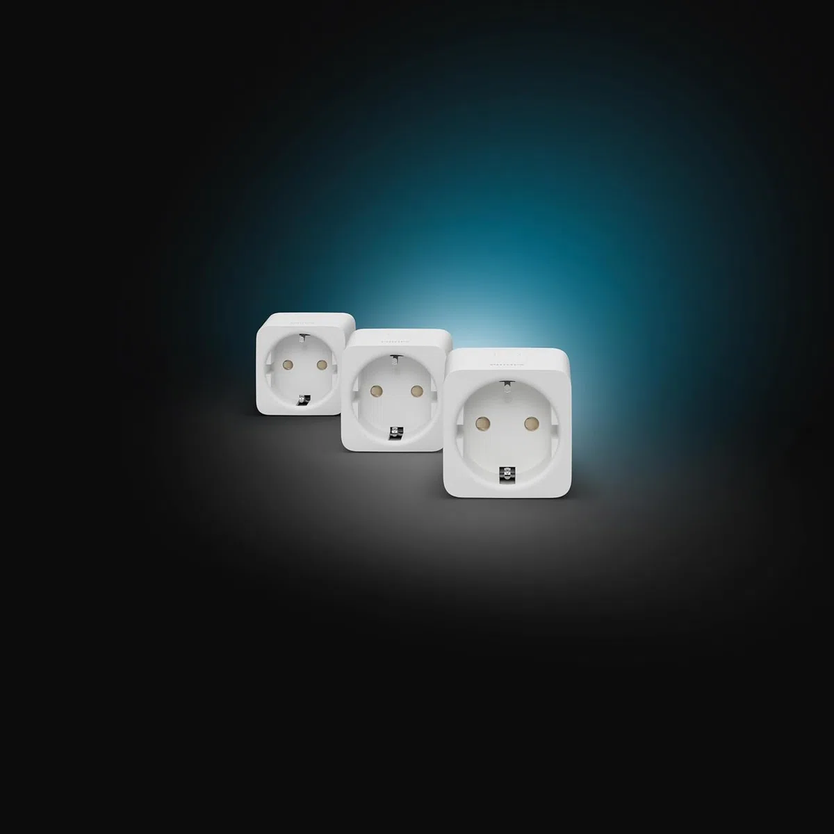 Philips Hue - Enchufe Inteligente, Compatible con Amazon Alexa (Echo, Echo Dot), blanco - Pack x3 Enchufes Inteligentes