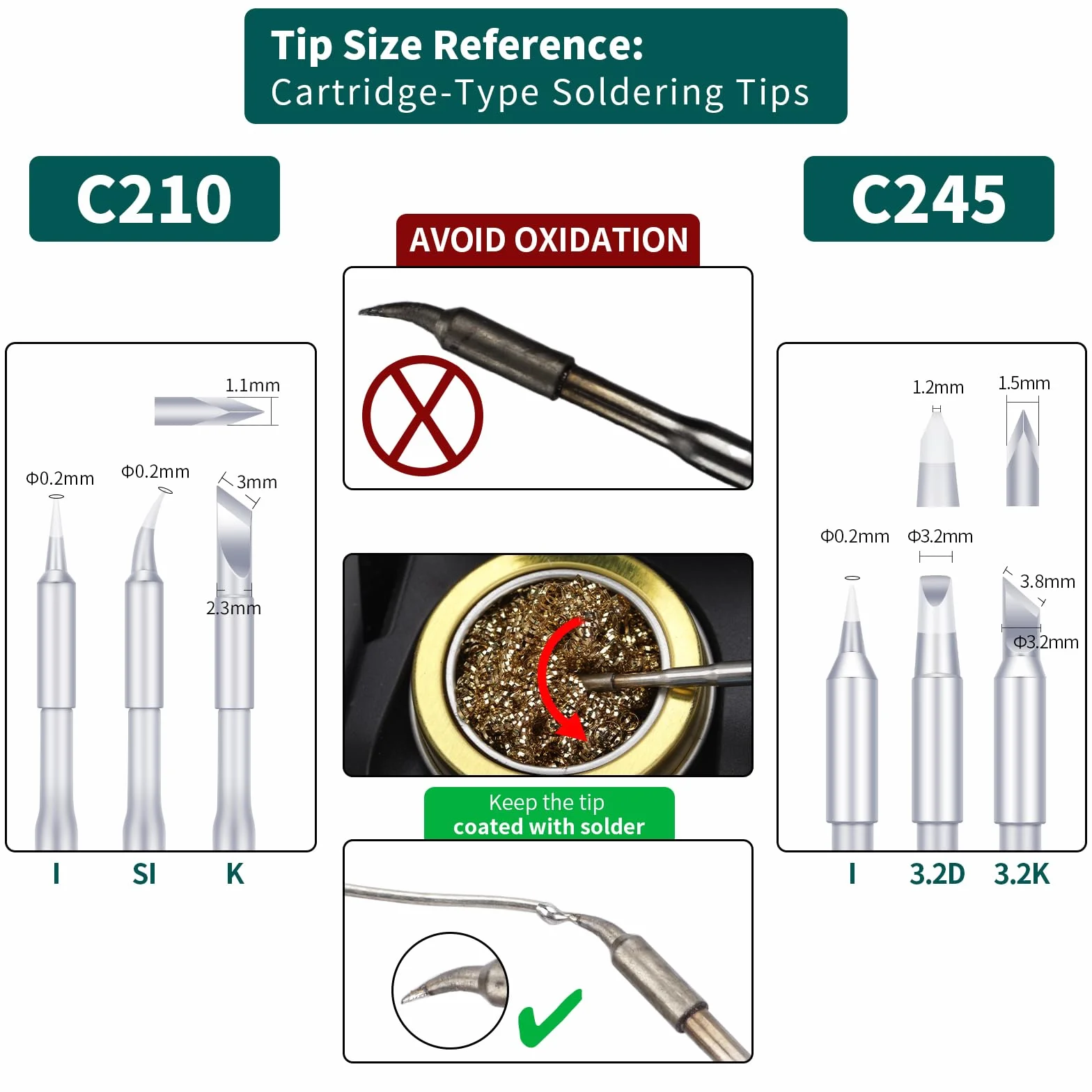 YIHUA 982-III Kit de estación de soldadura de precisión compatible C245 incluye 3 soldador estaño C245 alambre de soldadura sin plomo modo de reposo modo de espera automático pantalla a color completa