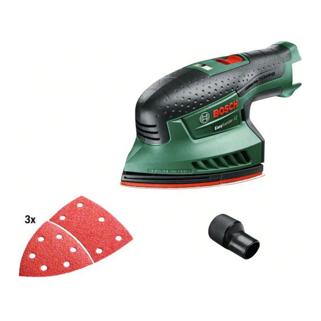 Bosch Multilijadora a batería EasySander 12 (sin batería, sistema de 12 voltios, en caja)