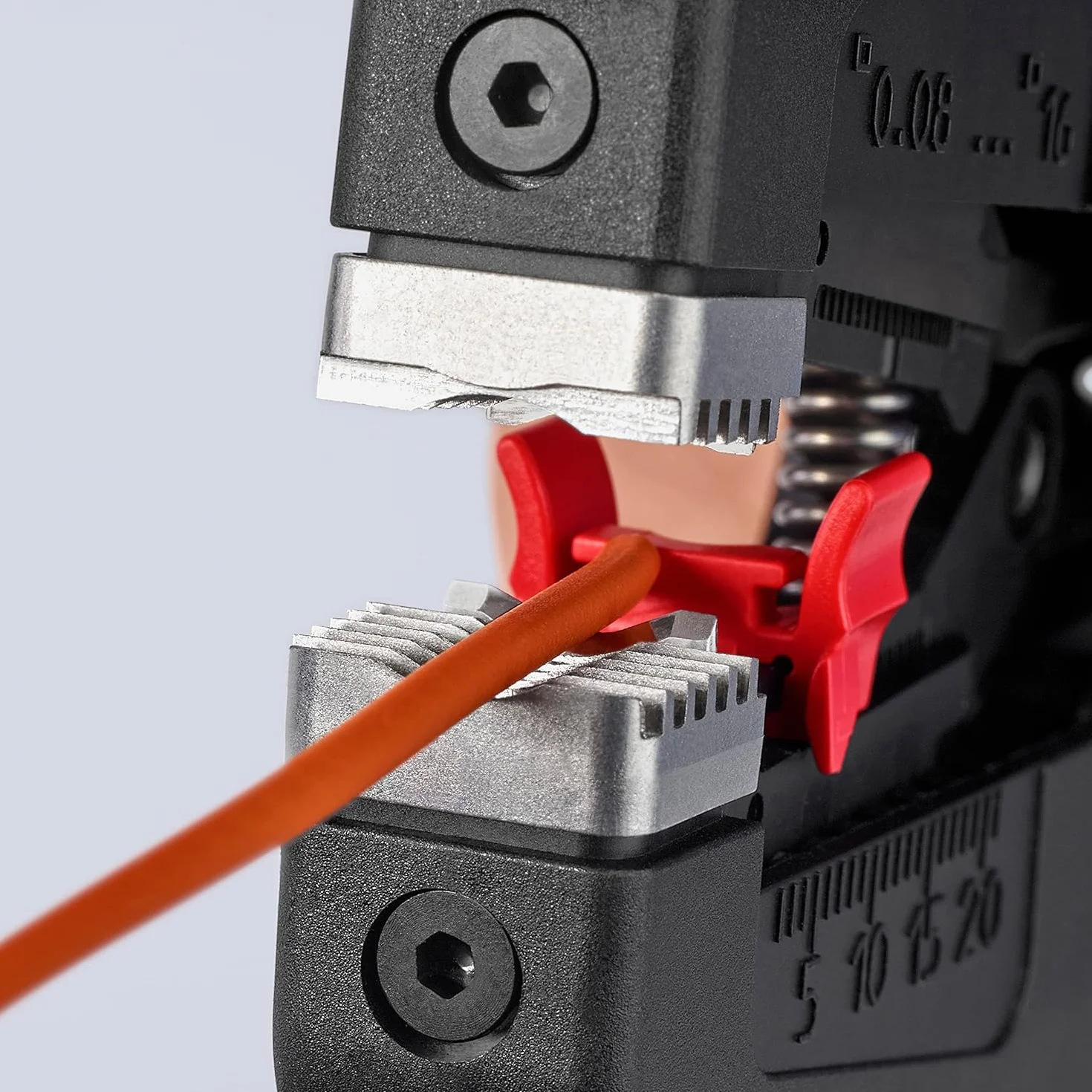 KNIPEX PreciStrip16 Pelacables autoajustable en blister 190 mm, 12 52 195 SB