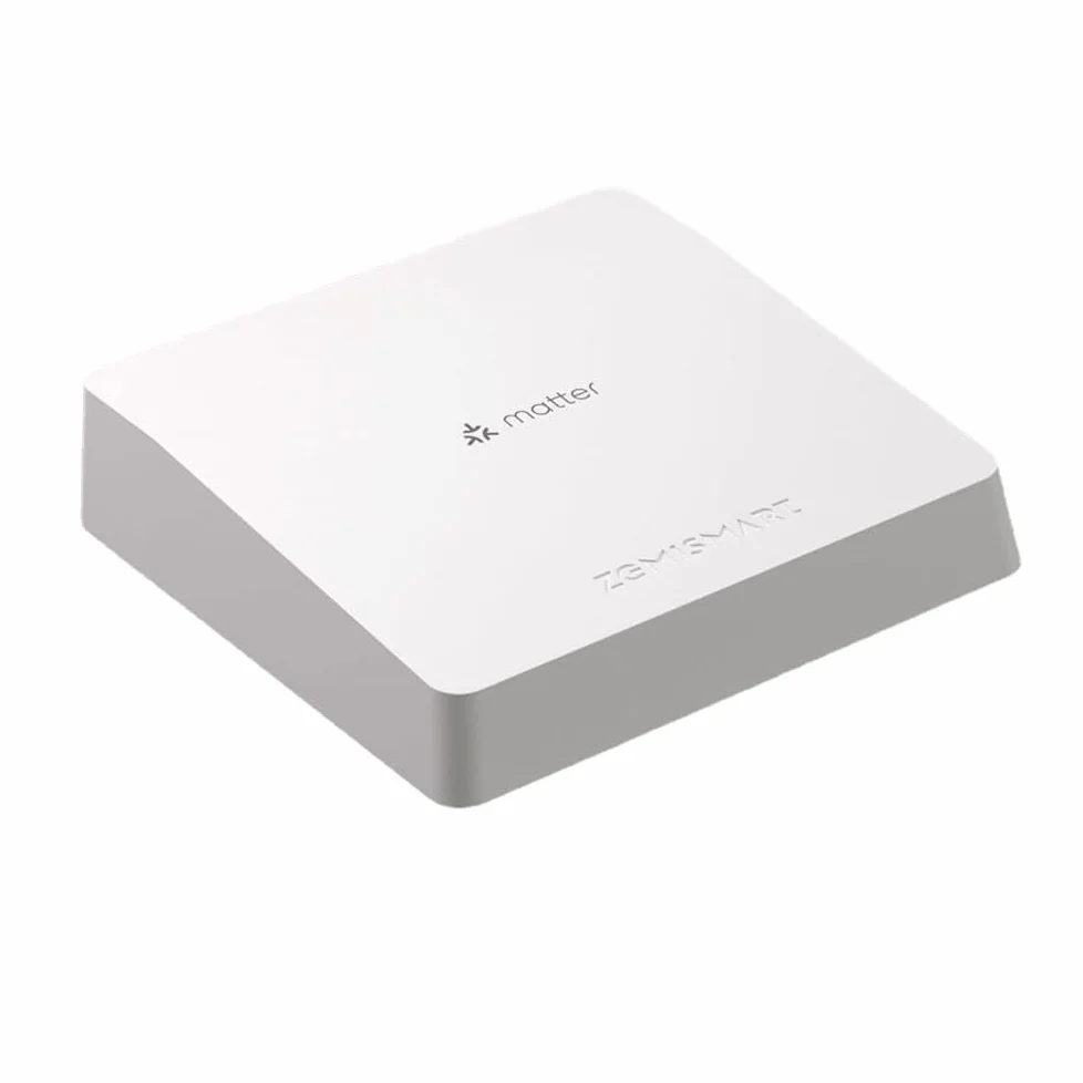 YoumiAi Matter Thread Hub Tuya Zigbee Bridge Matter Gateway Support Apple Homekit Siri Voice Google Home Alexa Home APP Control LAN Hub con cable