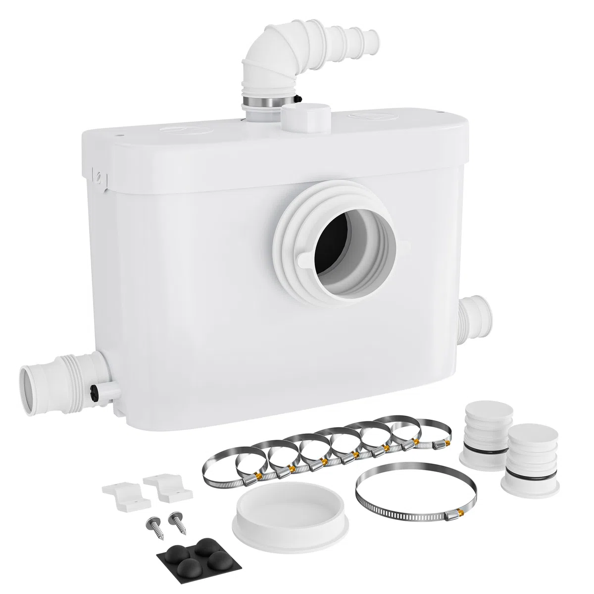 XPOtool Triturador Sanitario 3/1 con conexión frontal 450W vacuación aguas residuales y fecales WC