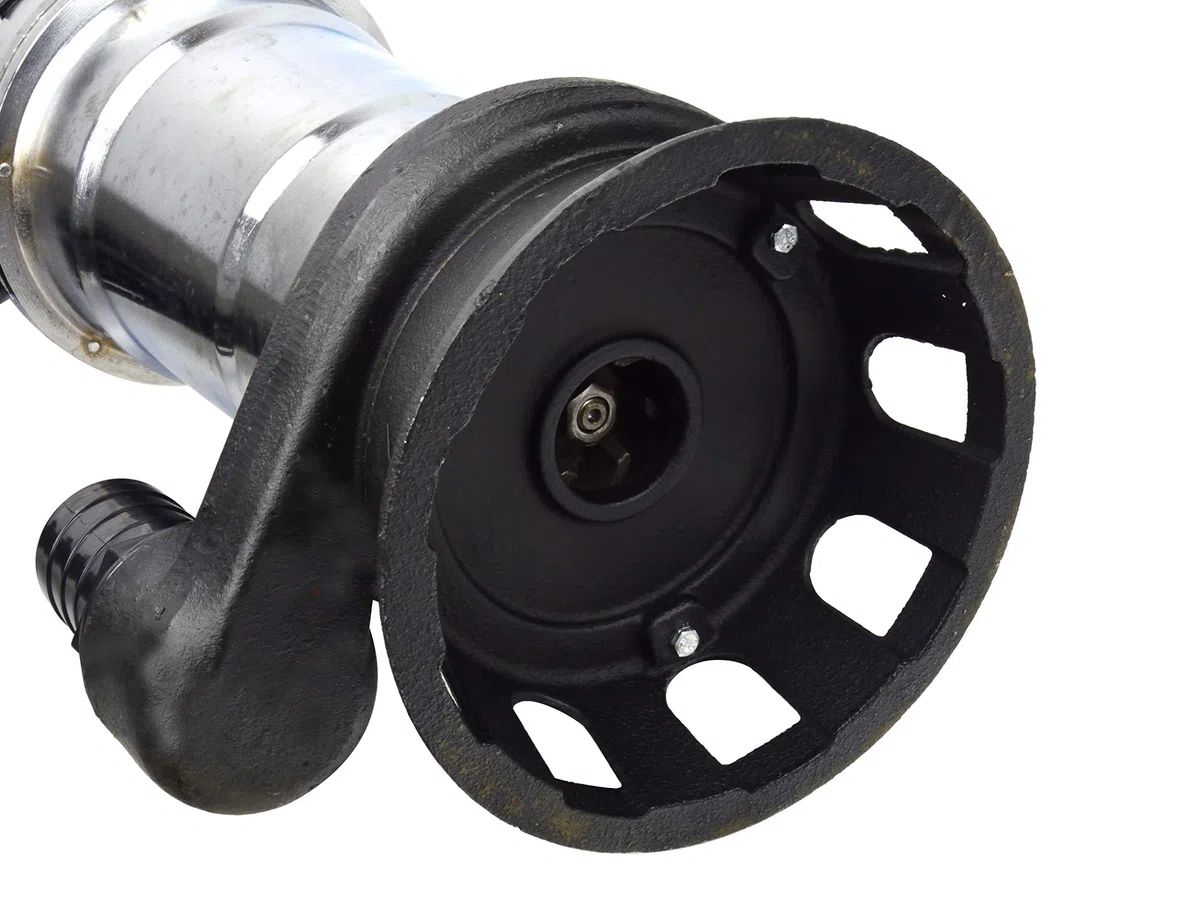 BSD Bomba de Aguas Sucias Sumergible con Trituradora, Cuerpo en Níquel/Hierro Fundido - Bomba de Inmersión para Aguas Residuales WQD 10-8-0,55-550W, 17 000L/h, Altura de Impulsiòn máx. 8m