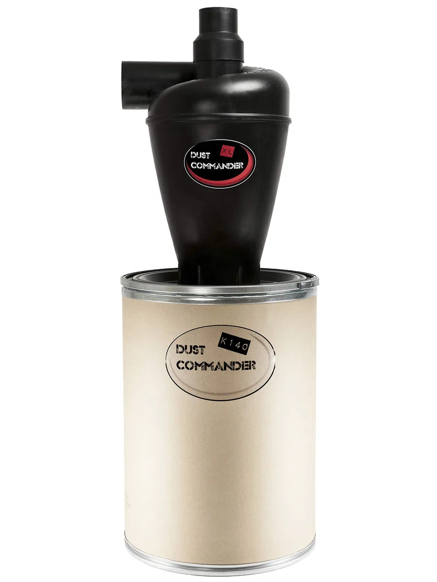 DUST COMMANDER K140 - Kit separador ciclón XL 140l Barril Kraft